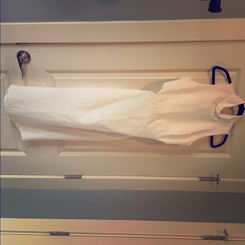 White Halter dress(never worn)